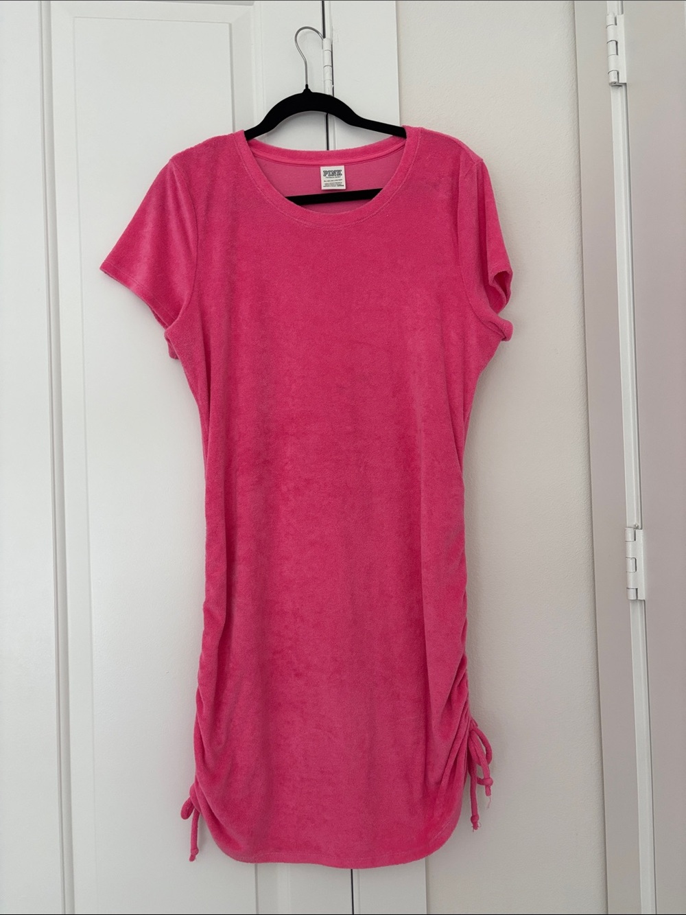 PINK Victoria's Secret Bright Pink Crewneck Tunic
